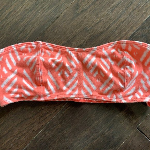 Nollie Coral Pink Bandeau Bralette M - Picture 6 of 8